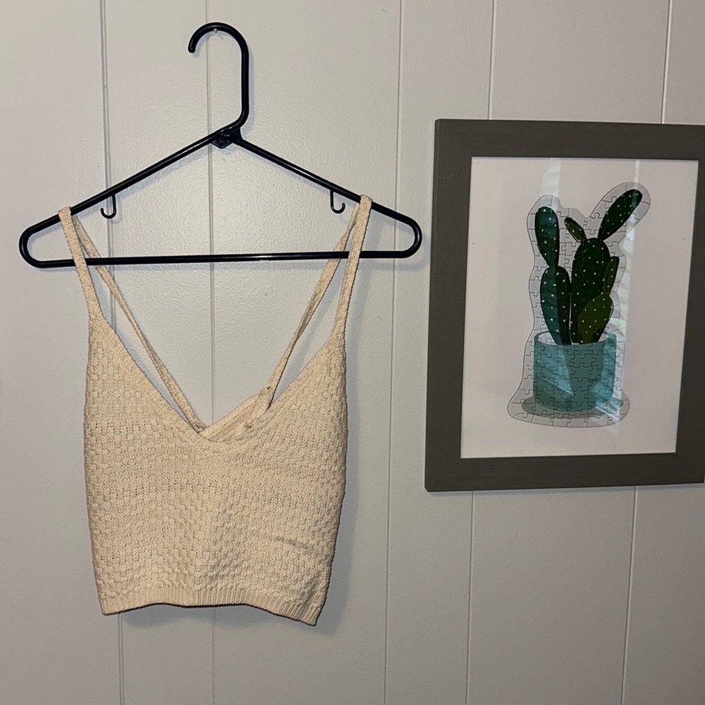 Wild Fable Crochet Crop Top